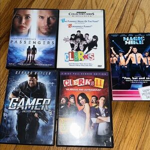 Multiple DVD set with cases